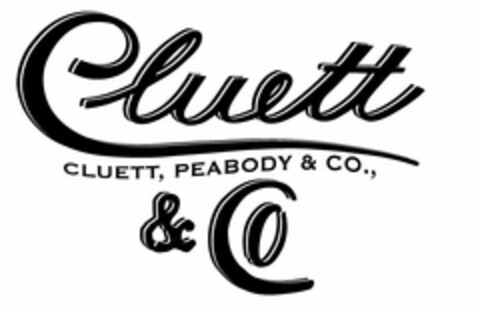 CLUETT & CO CLUETT, PEABODY & CO., Logo (USPTO, 09/27/2010)