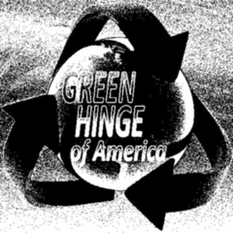 GREEN HINGE OF AMERICA Logo (USPTO, 23.12.2010)