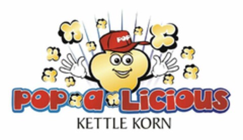 POP-A-LICIOUS Logo (USPTO, 24.03.2011)