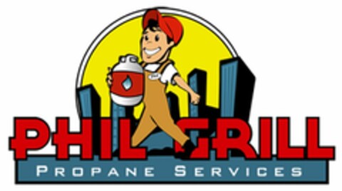 PHIL GRILL PROPANE SERVICES Logo (USPTO, 02.05.2011)