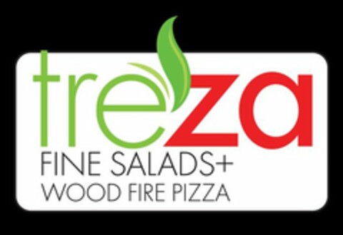 TRE'ZA FINE SALADS + WOOD FIRE PIZZA Logo (USPTO, 11/22/2011)