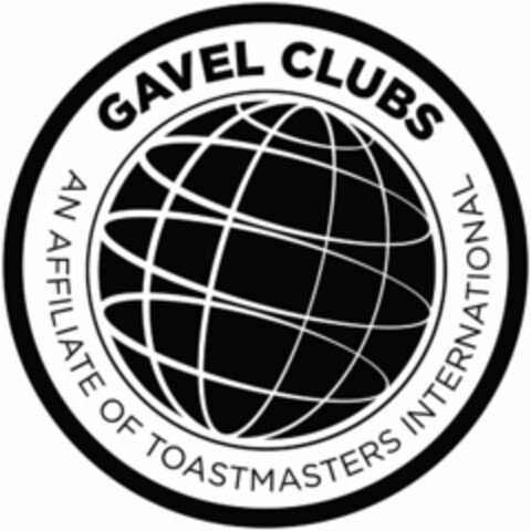 GAVEL CLUBS AN AFFILIATE OF TOASTMASTERS INTERNATIONAL Logo (USPTO, 05.12.2011)