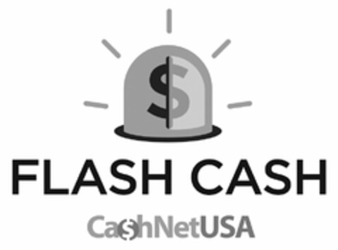$ FLASH CASH CA$HNETUSA Logo (USPTO, 04/24/2013)
