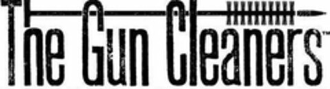 THE GUN CLEANERS Logo (USPTO, 25.04.2013)