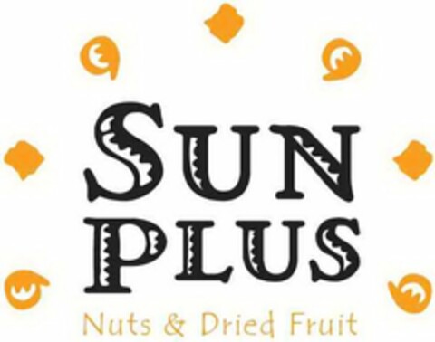 SUN PLUS NUTS & DRIED FRUIT Logo (USPTO, 05/04/2013)