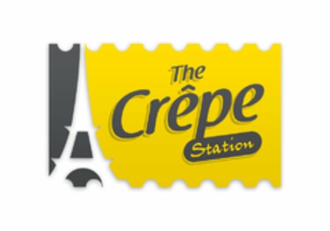 THE CRÊPE STATION Logo (USPTO, 21.08.2013)