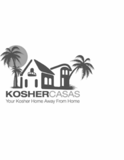 KOSHERCASAS YOUR KOSHER HOME AWAY FROM HOME Logo (USPTO, 25.03.2014)