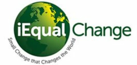 IEQUAL CHANGE SMALL CHANGE THAT CHANGES THE WORLD Logo (USPTO, 26.06.2014)