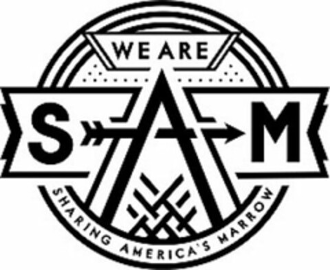 WE ARE SAM SHARING AMERICA'S MARROW Logo (USPTO, 12/23/2014)