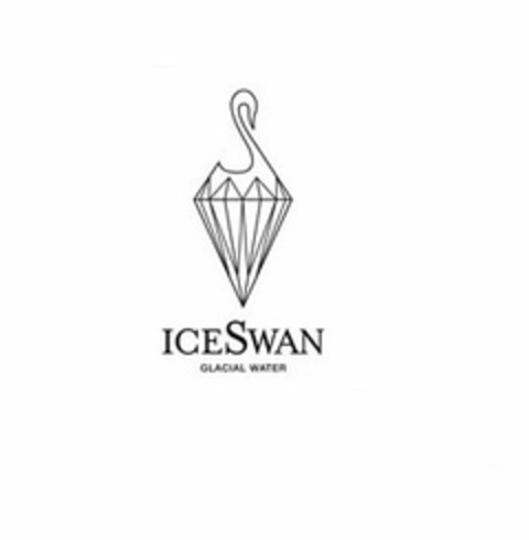 ICESWAN GLACIAL WATER Logo (USPTO, 02/04/2015)