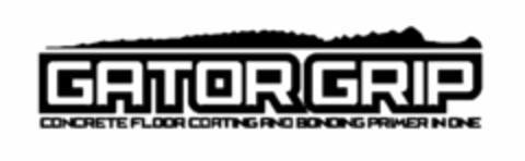 GATOR GRIP CONCRETE FLOOR COATING AND BONDING PRIMER IN ONE Logo (USPTO, 14.04.2015)