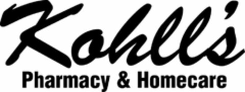 KOHLL'S PHARMACY & HOMECARE Logo (USPTO, 05/11/2015)