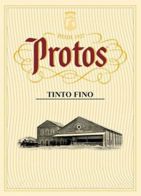 PROTOS TINTO FINO DESDE 1927 Logo (USPTO, 09.06.2015)