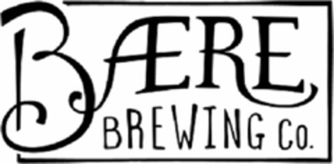 BÆRE BREWING CO. Logo (USPTO, 13.08.2015)