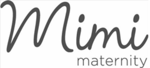 MIMI MATERNITY Logo (USPTO, 09/28/2015)