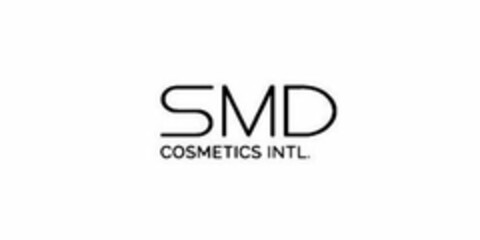 SMD COSMETICS INTL. Logo (USPTO, 17.12.2015)