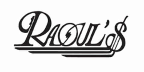 RAOUL'S Logo (USPTO, 04.04.2016)