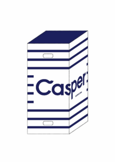 CASPER CASPER.COM Logo (USPTO, 05/09/2016)