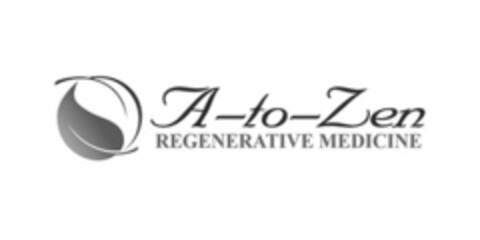 A-TO-ZEN REGENERATIVE MEDICINE Logo (USPTO, 15.08.2016)