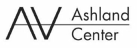 AV ASHLAND CENTER Logo (USPTO, 08.11.2016)