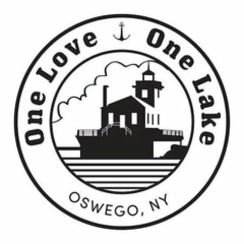 ONE LOVE ONE LAKE OSWEGO, NY Logo (USPTO, 11.09.2017)