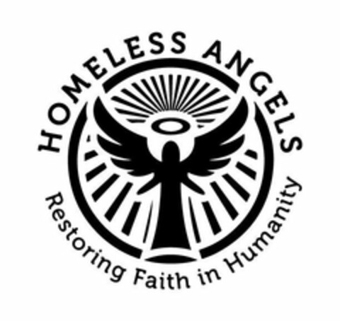 HOMELESS ANGELS RESTORING FAITH IN HUMANITY Logo (USPTO, 10/06/2017)