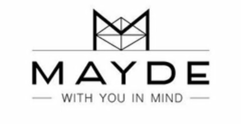 M MAYDE WITH YOU IN MIND Logo (USPTO, 30.10.2017)