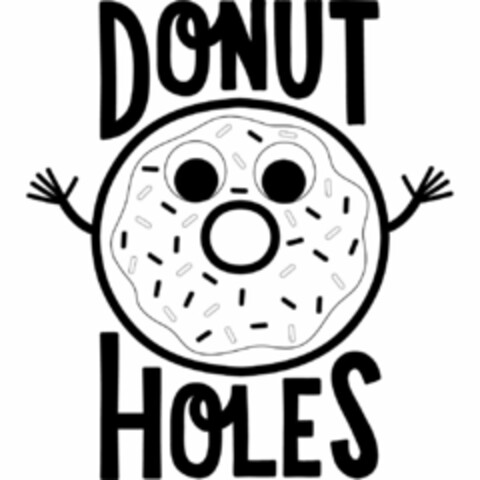 DONUT HOLES Logo (USPTO, 05.02.2018)