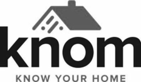 KNOM KNOW YOUR HOME Logo (USPTO, 06/11/2018)