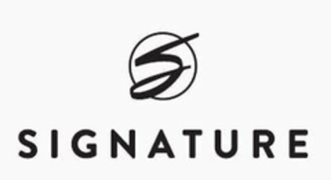 S SIGNATURE Logo (USPTO, 22.06.2018)