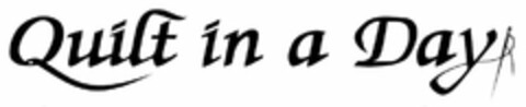 QUILT IN A DAY Logo (USPTO, 08.08.2018)