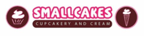 SMALLCAKES CUPCAKERY AND CREAMERY Logo (USPTO, 12/20/2018)