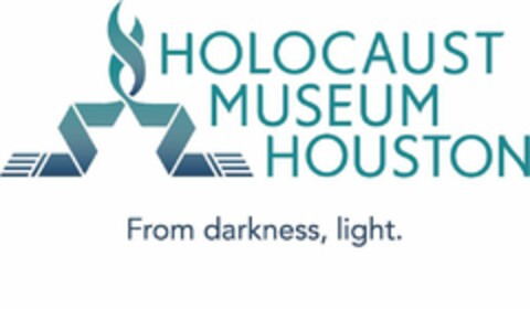 HOLOCAUST MUSEUM HOUSTON FROM DARKNESS, LIGHT. Logo (USPTO, 25.04.2019)