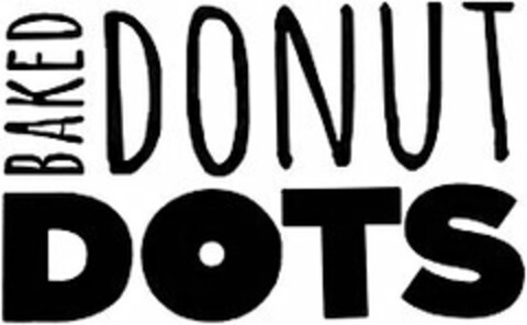 BAKED DONUT DOTS Logo (USPTO, 25.06.2019)