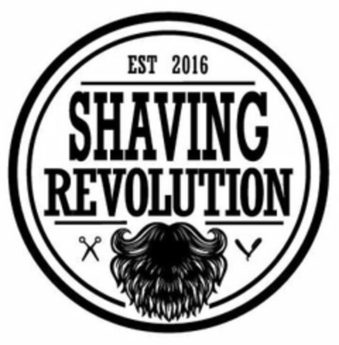 EST 2016 SHAVING REVOLUTION Logo (USPTO, 11.07.2019)