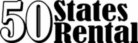 50 STATES RENTAL Logo (USPTO, 05.09.2019)