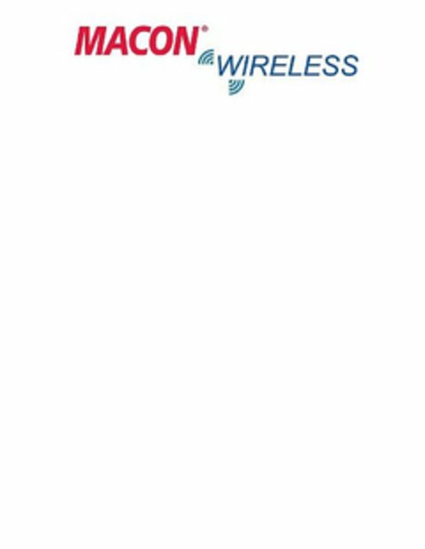 MACON WIRELESS Logo (USPTO, 10/22/2019)