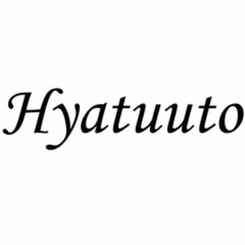 HYATUUTO Logo (USPTO, 05.12.2019)