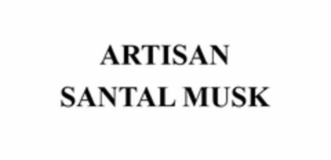 ARTISAN SANTAL MUSK Logo (USPTO, 16.04.2020)