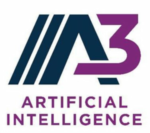 A3 ARTIFICIAL INTELLIGENCE Logo (USPTO, 06/11/2020)