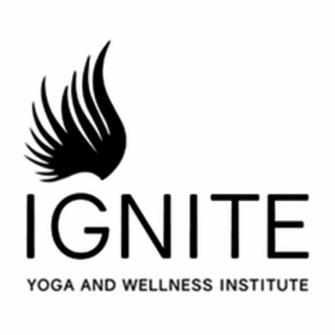 IGNITE YOGA AND WELLNESS INSTITUTE Logo (USPTO, 08/03/2020)