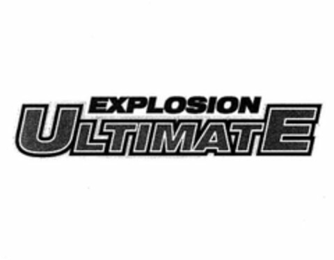 EXPLOSION ULTIMATE Logo (USPTO, 26.01.2009)