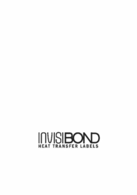 INVISIBOND HEAT TRANSFER LABELS Logo (USPTO, 26.03.2009)