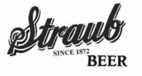 STRAUB SINCE 1872 BEER Logo (USPTO, 01.04.2009)