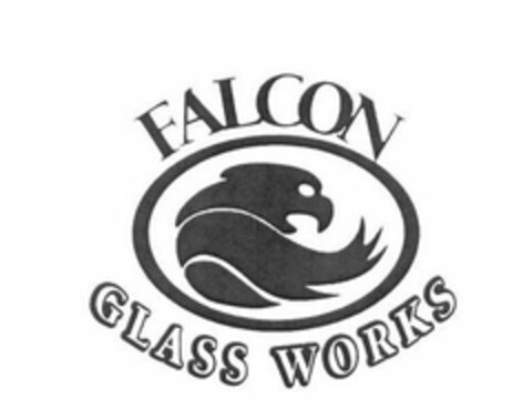 FALCON GLASS WORKS Logo (USPTO, 04/23/2009)