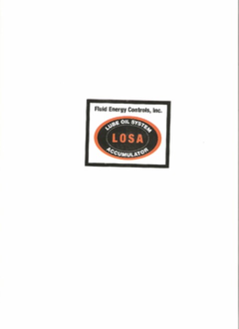 FLUID ENERGY CONTROLS, INC. LOSA LUBE OIL SYSTEM ACCUMULATOR Logo (USPTO, 06/26/2009)