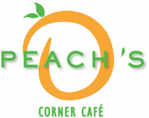 PEACH'S CORNER CAFÉ Logo (USPTO, 17.02.2010)