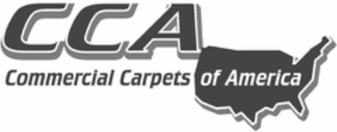 CCA COMMERCIAL CARPETS OF AMERICA Logo (USPTO, 30.04.2010)