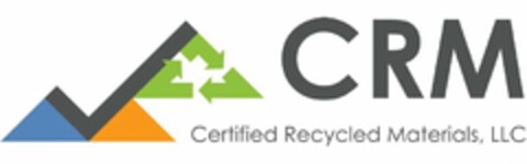 CRM CERTIFIED RECYCLED MATERIALS, LLC Logo (USPTO, 05.05.2010)