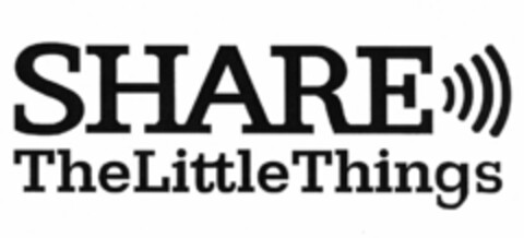SHARE THE LITTLE THINGS Logo (USPTO, 20.09.2010)